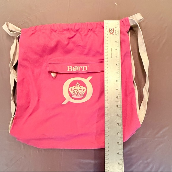 NWOT Born Pink Drawstring Backpack - Picture 7 of 7